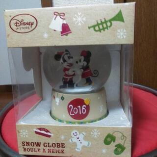 ディズニー　ミッキー&ミニー　スノードームの画像