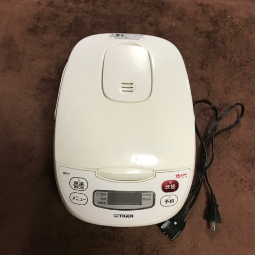 美品　タイガー　炊飯器　5.5合焚き