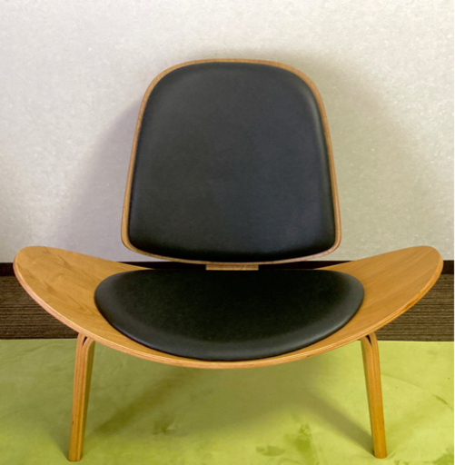 ハンスJウェグナー　リプロダクト品　スリーレッグドシェルチェア