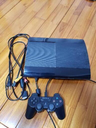 購入者決定　PlayStation3本体 500GB＋ソフト3点付き
