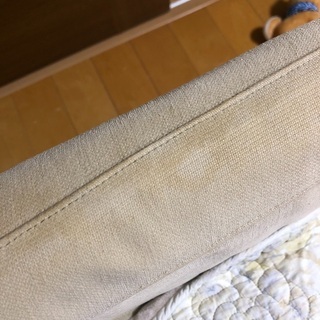 無印良品の2人掛けソファーの画像