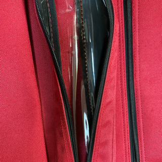 布製キャリーバック/スーツケース（鍵付）の画像