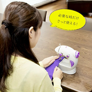 ミニ電動ミシンの画像