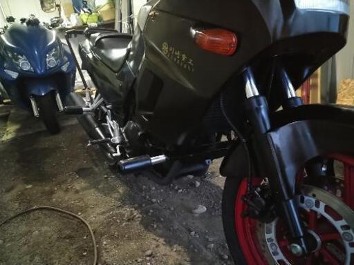 GPX250R2 軽量、パラツイン最速？45馬力 (ヒロ カワサキ) 柏林台