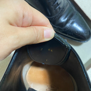 値下げ！LOAKE(英国王室御用達) メンズ革靴　約25.0cmの画像