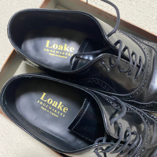 値下げ！LOAKE(英国王室御用達) メンズ革靴　約25.0cmの画像