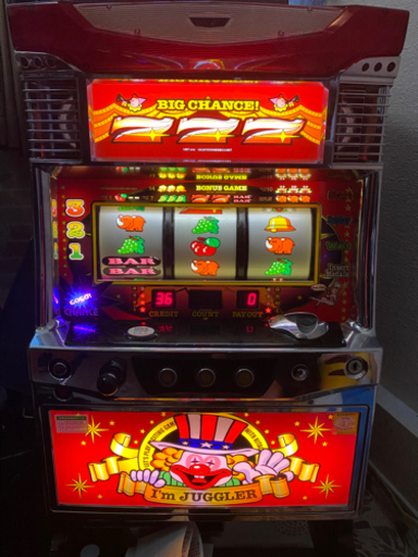 実機　ニューアイムジャグラーEX-C  不要機仕様