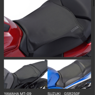 バイク用ゲルザブクッションの画像