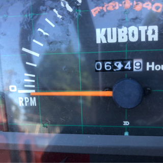 クボタトラクターL1-18 ロータリー付き 4WD. Kubota Tractor L1-18の画像