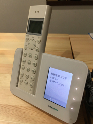 コードレス電話　シャープ　JD-3C1CW-W