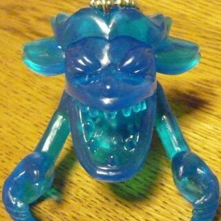 【無料】ドラクエ？モンスター　青キーホルダー