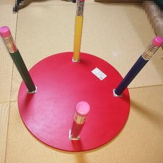 ちゃぶ台 丸テーブル 机の画像