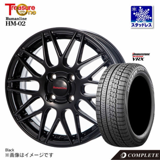 ノート ブリヂストン ブリザック VRX 185/65R15 スタッドレスタイヤ ホイールセット