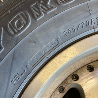 🌈265/70R16 中古スタッドレスアルミセットの画像