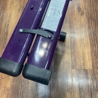 自宅筋トレ器具　パープル　折り畳み可能♪の画像