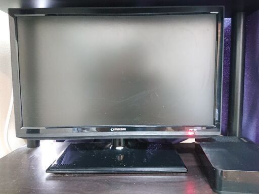 テレビ(19型)と録画用HDD