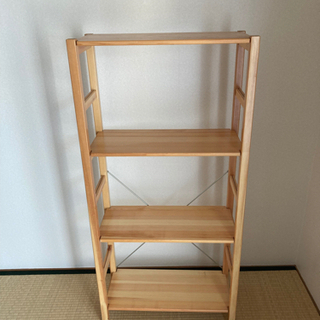 無印良品パイン材ユニットシェルフ