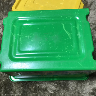 LEGO ブロックケース　プラスチック　おもちゃ入れ　空箱の画像