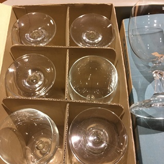 ブランデーグラス　新品　12個入りの画像