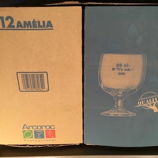 ブランデーグラス　新品　12個入りの画像