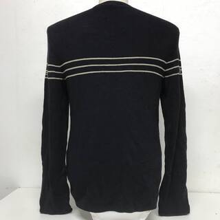 ⭕⭕⭕NY2/98 A/X ARMANI EXCHANGE アルマーニエクスチェンジ ロゴ ニット セーター プルオーバー ネイビー クルーネック L⭕⭕⭕の画像