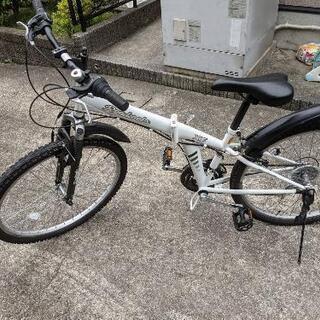 自転車　折りたたみ26インチ