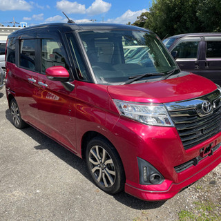 トヨタ　ルーミー　平成30年式ワインレッドの画像