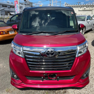 トヨタ　ルーミー　平成30年式ワインレッドの画像