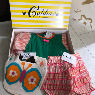 ✨新品箱入り✨阪急gloria 子ども服　ベビー　出産お祝い　サイズ80の画像