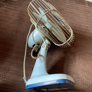 断捨離中　お値下げしました。レトロな三菱扇風機　ジャンク品の画像