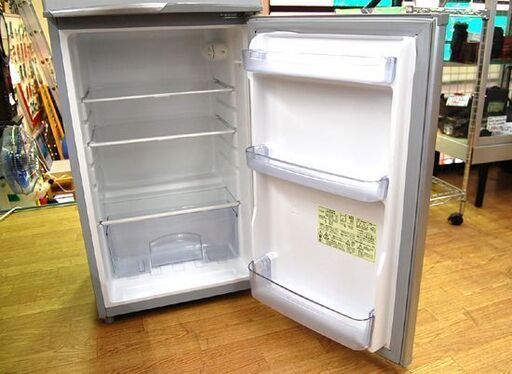 冷蔵庫 118L 2014年製 2ドア SHARP SJ-H12W-S シルバー系 100Lクラス 