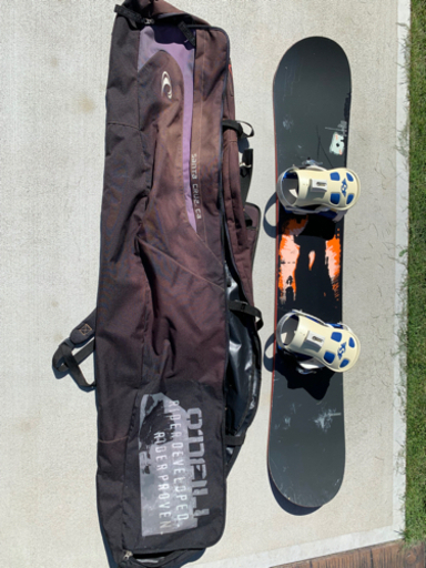 【2組】スノーボード ビンディングセット　2組　ケース付き