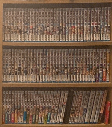 ONE PIECE 漫画　1〜85巻　本棚は希望であればあげます笑