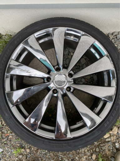 19インチ レイズ ブラックレーベル タイヤ、ホイール4本セット 神奈川県内なら届けます