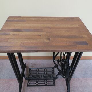 【引取限定】Brother ミシン台 リメイクテーブル 引取限定】Brother ミシン台 リメイクテーブル