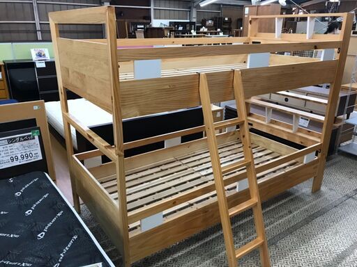 【愛品館八千代店】ニトリ　2段ベッド　⑥【愛八BD】