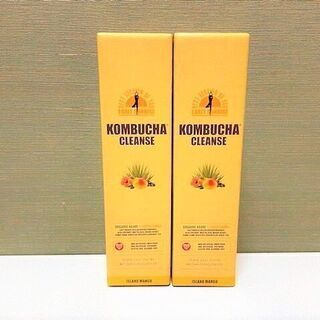 【新品・未開封】KOMBUCHA CLEANSE 　コンブチャクレンズ　2本セット　720ml　アイランドマンゴー味　酵素エキス　すっきりをサポート