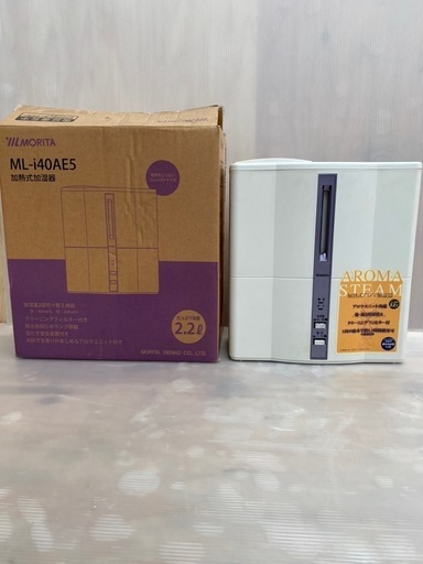 早い者勝ち⭐️アロマ対応2008年製(型式：ML-i40AE5)加熱式加湿器‼️ 他セット可能‼️ (26)