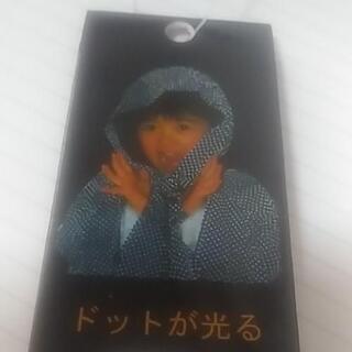 光る　レインポンチョ　ピンクの画像