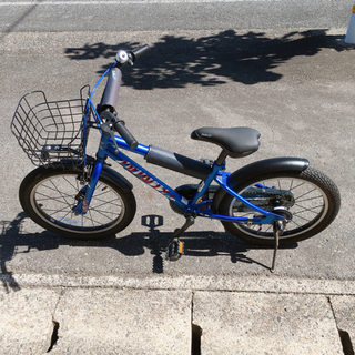 子ども用自転車✨スポーツタイプ✨男の子向け✨18インチ　青色✨鍵...