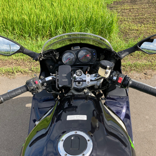 整備済み 車検付 バーハンドル ツーリング仕様 ETC付 カワサキ ZX-9R 2000年 E型 E1 ninja ニンジャの画像