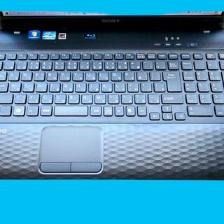 リモートワークに最適！2世代Corei5・HDD500GB・メモリ4GB・WEBカメラ・ブルーレイ・Office・新品無線マウス・SONY　VAIO　VPCEH19FJの画像