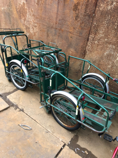 人力車　リヤかー　三輪車