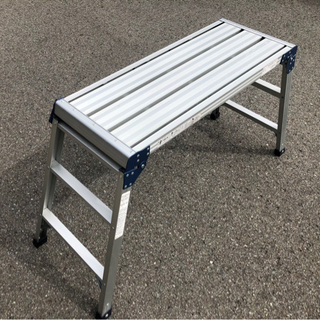 アルミ作業台、洗車台(中古)