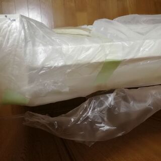 新品　未使用　折り畳みベッド　シングルの画像