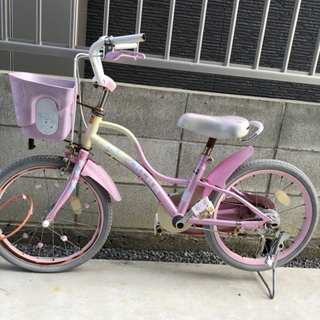 子供用自転車☆18インチ☆サンリオぼんぼんりぼんジュニア自転車