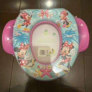 【新品未使用】ミニー 補助便座 子供用 トイレトレーニング ディズニー