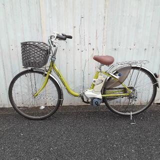 9-14電動アシスト自転車　パナソニック　バッテリーなし　充電器なし　鍵付き　電動自転車