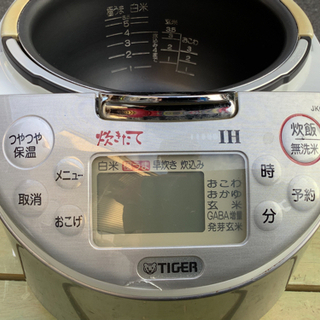 中古　タイガー　IH 炊飯ジャー　5.5合炊き2008の画像