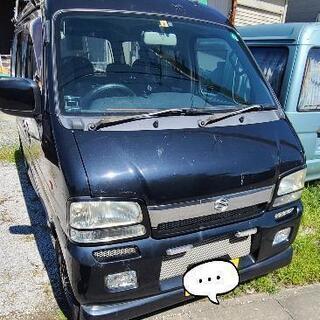 値下げ！エンジン絶好調！車検付き！MT4WDターボ！エブリィワゴ...